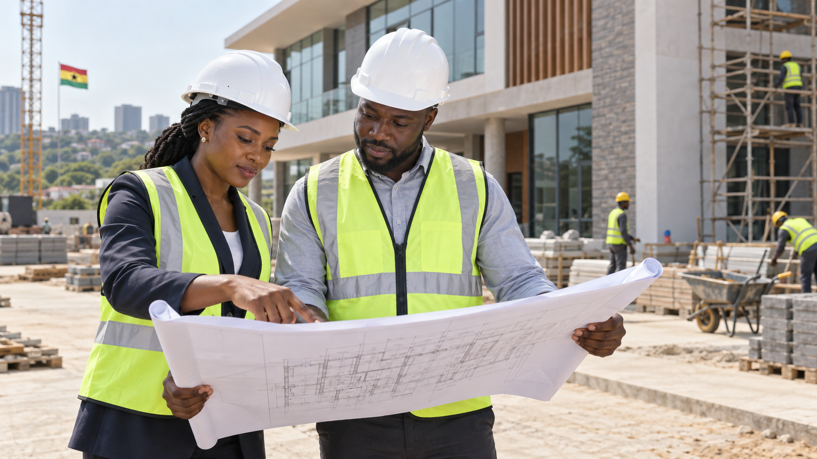 Jaycom planning and construction team